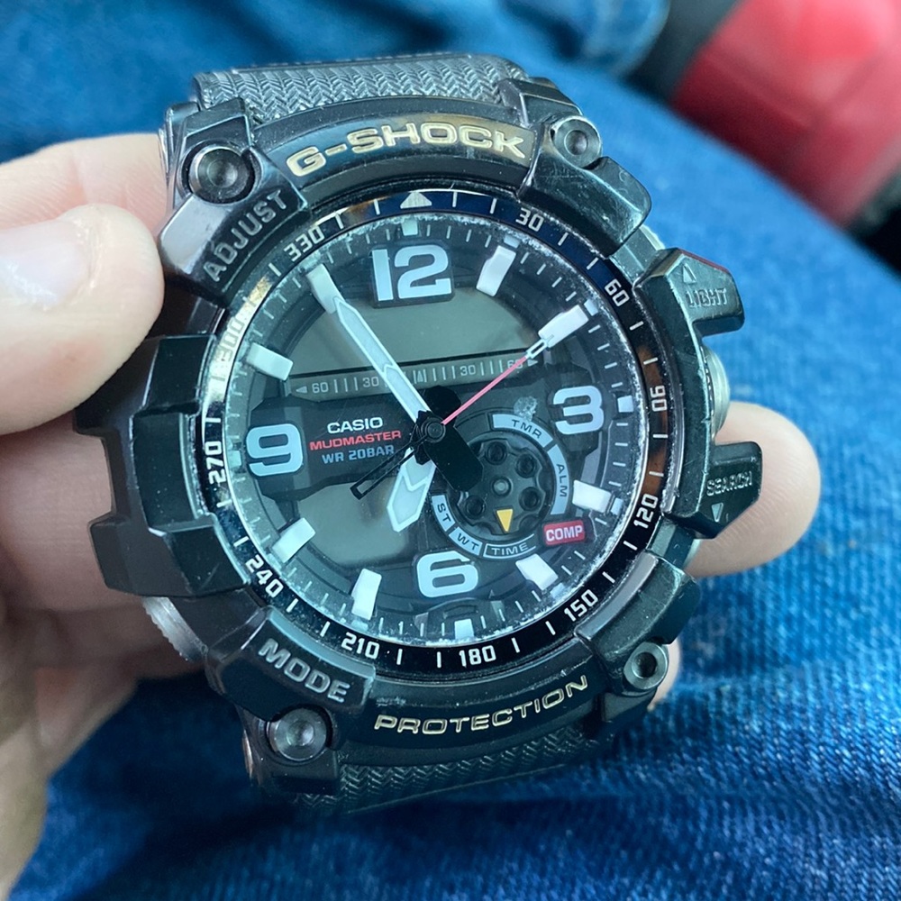 Gshock GG-1000 mudmaster (dead battery)
